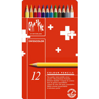 CARAN D'ACHE Crayons de couleur SWISSCOLOR Aquarelle