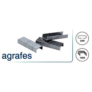 pavo Agrafe 24/6, galvanisé