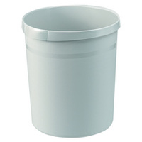HAN Corbeille à papier GRIP, PP, 18 litres, gris clair