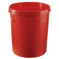 HAN Corbeille à papier GRIP, PP, 18 litres, rouge
