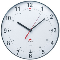 ALBA Horloge murale HORCLAS, montre à quartz, noir