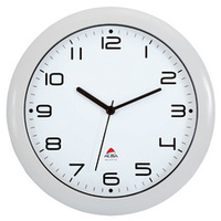 ALBA Horloge murale 'HORNEW', montre à quartz, blanc