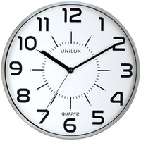 UNiLUX Horloge à quartz 'POP', diamètre: 300 mm, argent