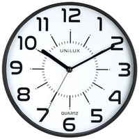 UNiLUX Horloge à quartz 'POP', diamètre: 300 mm, noir
