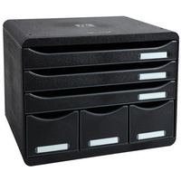 MODULE STORE-BOX MAXI 6 TIROIRNOIR