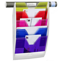 CEP Présentoir mural Happy, A4, 5 compartiments, multicolore