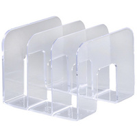 DURABLE Porte-revues TREND, 3 compartiments, transparent