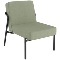 PAPERFLOW Fauteuil visiteur MEDSO KLASSIK S, tissu, vert