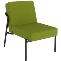 PAPERFLOW Fauteuil visiteur d'extérieur MEDSO KLASSIK S vert