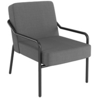 PAPERFLOW Fauteuil visiteur MEDSO KLASSIK M tissu anthracite