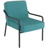 PAPERFLOW Fauteuil visiteur MEDSO KLASSIK M, tissu, bleu