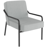 PAPERFLOW Fauteuil visiteur MEDSO KLASSIK M, tissu, gris