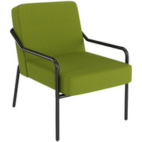 PAPERFLOW Fauteuil visiteur d'extérieur MEDSO KLASSIK M vert
