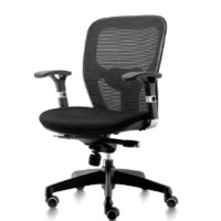 FAUTEUIL DE BUREAU 607 DOS RESILLE + ACCOTOIRS