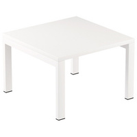 PAPERFLOW Table basse easyDesk, carré, blanc / blanc