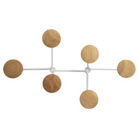 ALBA Portemanteau mural 'SIX', blanc