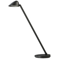 UNiLUX Lampe de bureau à LED JACK, avec port USB, noir