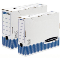 Fellowes BANKERS BOX SYSTEM boîte d'archives, (L)150mm, bleu