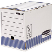 Fellowes BANKERS BOX SYSTEM caisse d'archivage, bleu,