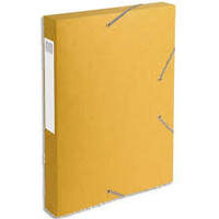 EXACOMPTA Boîte de classement Cartobox, A4, 40 mm, jaune