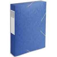 EXACOMPTA Boîte de classement Cartobox, A4, 60 mm, bleu