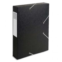 EXACOMPTA Boîte de classement Cartobox, A4, 60 mm, noir