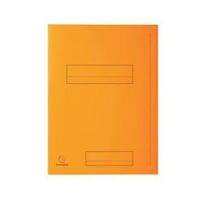 EXACOMPTA Chemise à rabats Jura 220, A4, carton, orange