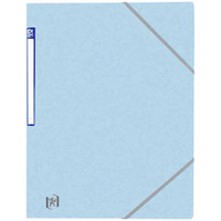 Oxford Chemise à élastique Top File+, A4, bleu pastel