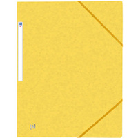 Oxford Chemise à élastique Top File+, A4, jaune