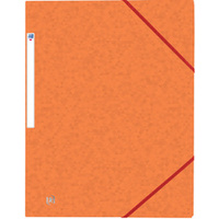 Oxford Chemise à élastique Top File+, A4, orange