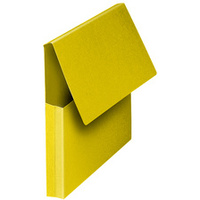 Oxford Pochette document à soufflet, A4, carton, jaune
