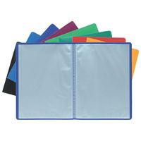 EXACOMPTA Protège-documents, A4, PP, 10 pochettes, bleu