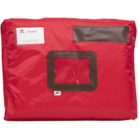 ALBA Sac navette 'POCSOU R' avec soufflet, polyester, rouge
