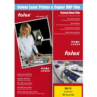 FOLEX Transparent pour laser Color BG-72, A4, transparent