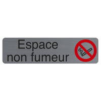 EXACOMPTA Plaque de signalisation 'Espace non fumeurs'