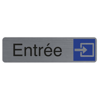 EXACOMPTA Plaque de signalisation 'Entrée'