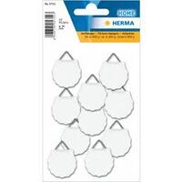 HERMA Attaches cadres, diamètre: 30 mm, Shirting, blanc