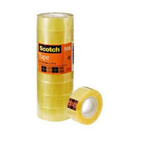 Scotch Ruban adhésif 508, 19 mm x 33 m, transparent