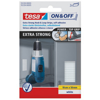 tesa On & Off Bandes auto-agrippantes très solides,50 x100mm