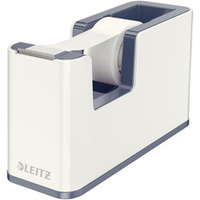 LEITZ Dévidoir de table WOW Duo Colour, équipé, blanc