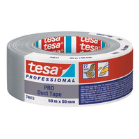 tesa Ruban toilé Duct Tape PRO, 50 mm x 50 m, argent