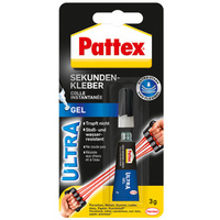Pattex Colle instantanée Ultra Gel, tube de 3 g