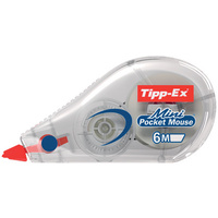 Tipp-Ex Roller correcteur 'Mini Pocket Mouse', 5 mm x 6 m