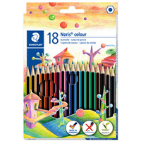 STAEDTLER Crayon de couleur Noris Colour, étui carton de 6