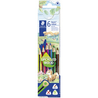 STAEDTLER Crayon de couleur Noris colour, étui carton de 6