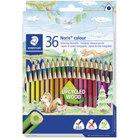 STAEDTLER Crayon de couleur Noris colour, étui carton de 36