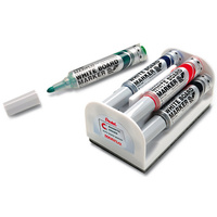 MARQUEUR TABLEAU BLANC.MAXIFLOSET 4M + BROSSE