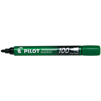 PILOT Marqueur permanent 100, pointe ogive, vert