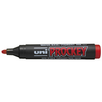 uni-ball Marqueur permanent PROCKEY PM-126, rouge