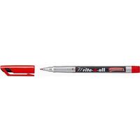 STABILO Marqueur permanent Write-4-all, F, rouge